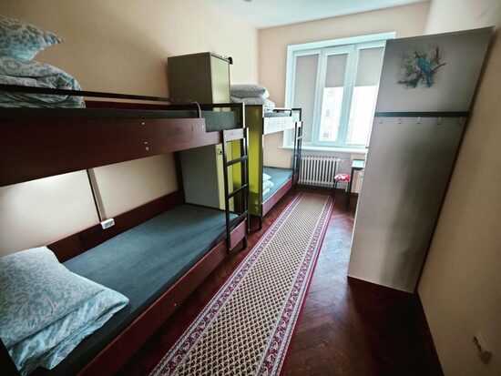 Single Bed in 4-Bed Dormitory Room No 1